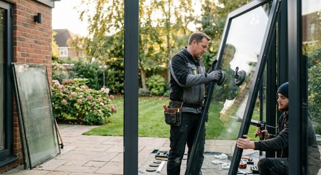 Decoding the Patio Door Glass Replacement Cost in 2026 illustration for patio door glass replacement cost