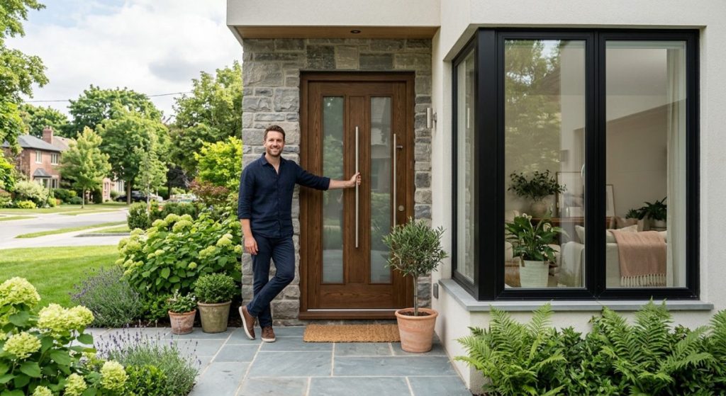 Saving #2: Boost Your Home Value with a Better Door and Window Investment illustration for a better door and window