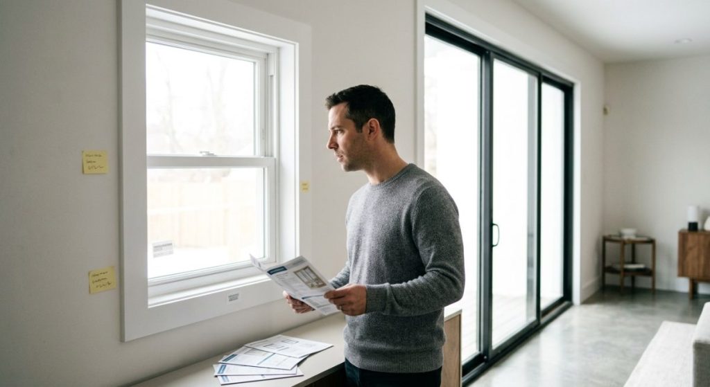 Mistake 1: Ignoring Energy Efficiency Ratings for Comfort Windows and Doors illustration for comfort windows and doors