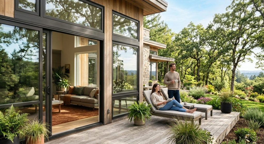 Saving Thousands with Energy-Efficient Vinyl Windows and Doors illustration for vinyl windows and doors