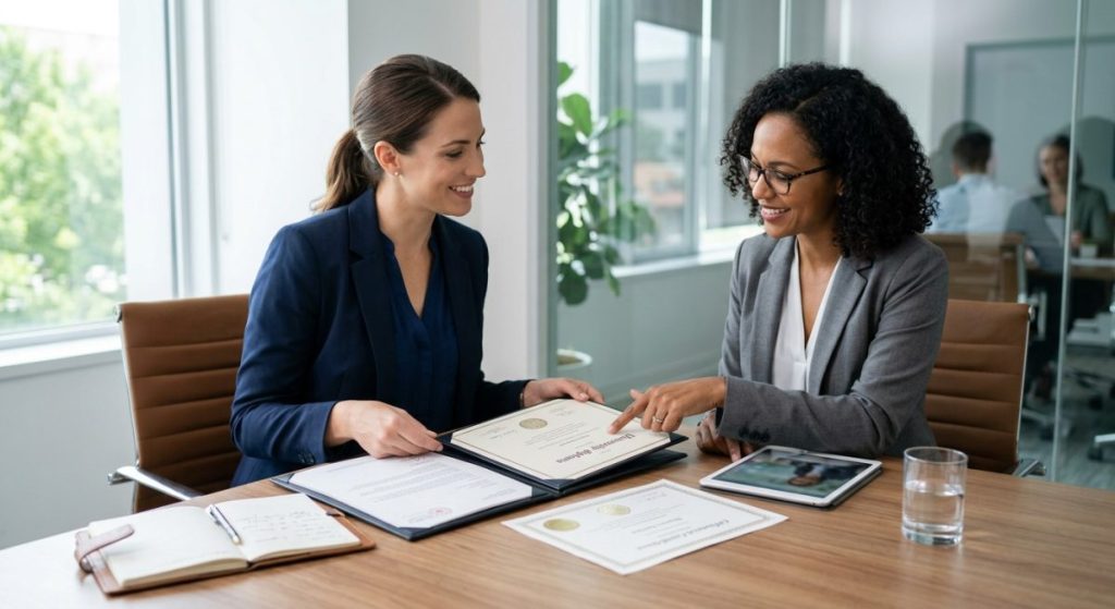 Essential Credentials to Verify Before Hiring illustration for windows & doors company