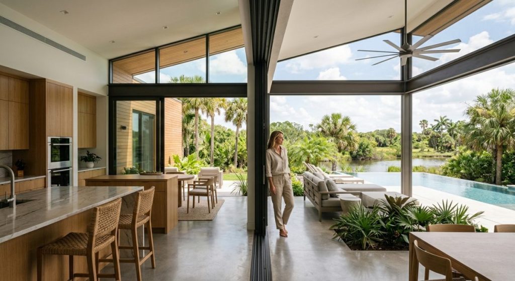 Introduction: The Classic Florida Breeze Meets Modern Engineering illustration for jalousie door