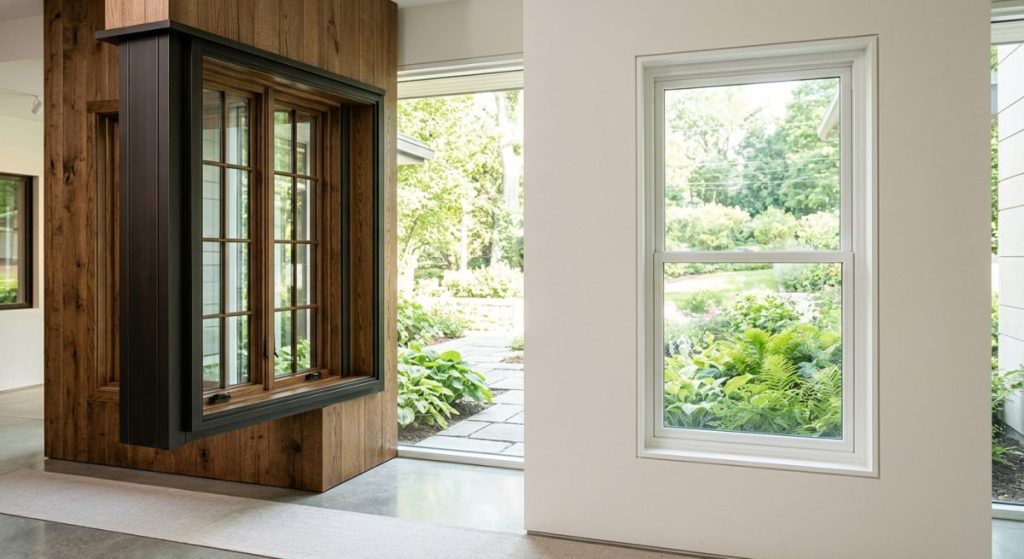Marvin's Fiberglass Product Lines: Elevate vs. Essential illustration for marvin fiberglass windows