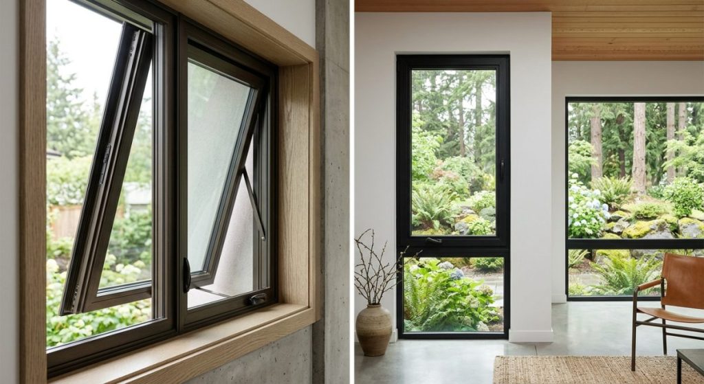 Milgard Ultra Windows: Frame Profiles and Aesthetic Options illustration for milgard ultra windows