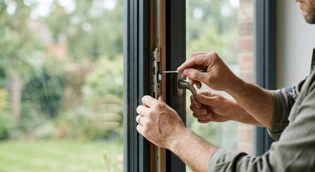 Step-by-Step Troubleshooting for Stubborn Window Locks illustration for my windows and doors