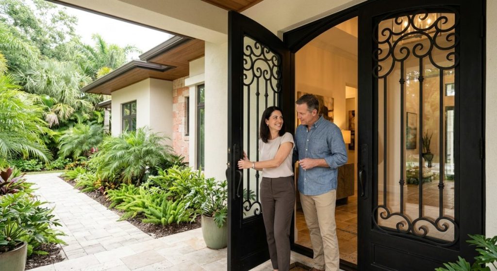 Selecting the Right Iron Doors Tampa Homeowners Can Trust illustration for iron doors tampa